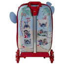 Mochila Infantil Com Rodinha Stitch Praia