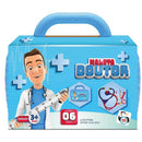 Brincando De Profissões Maleta Doutor Azul Kit Médico Infantil