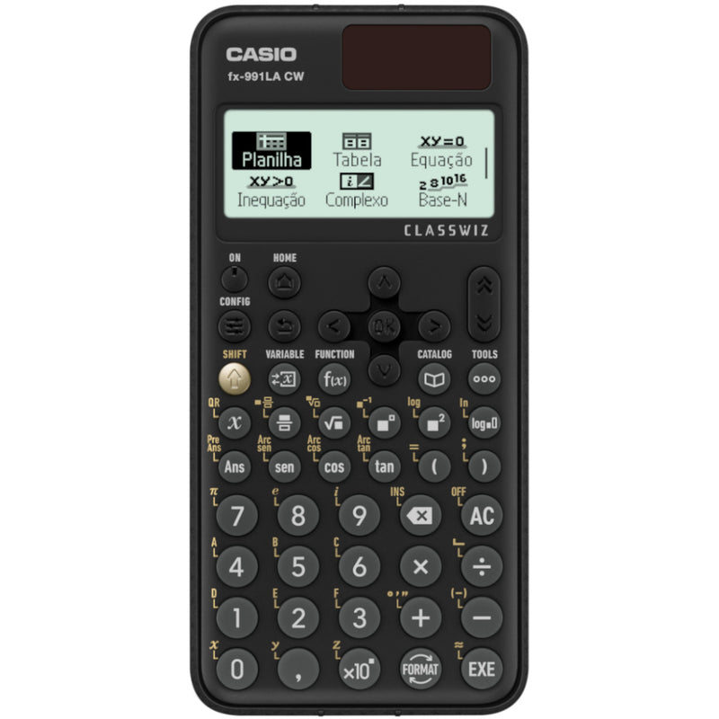 Calculadora Científica Classwiz Com 13 Aplicativos Preta Fx-991lacw-w4-dt