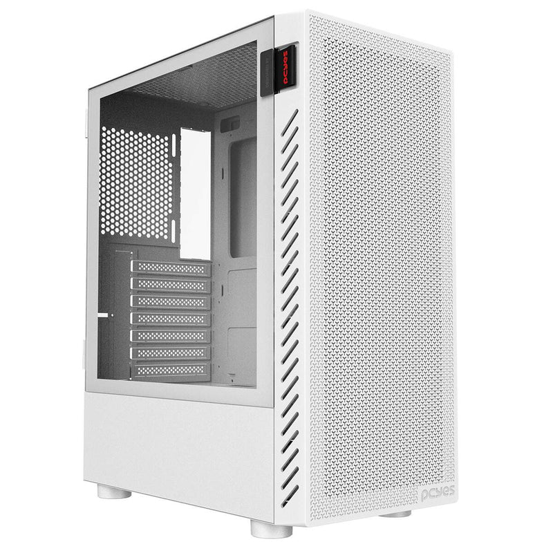 Gabinete Gamer Bolter White Ghost - Lateral Em Vidro - Pcyes - Gbwgpbr