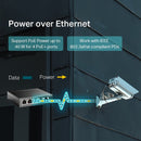 Switch Gigabit Profissional 10/100/1000 C/ 5 Portas (sendo 4 Poe) Tl-sg1005lp Smb