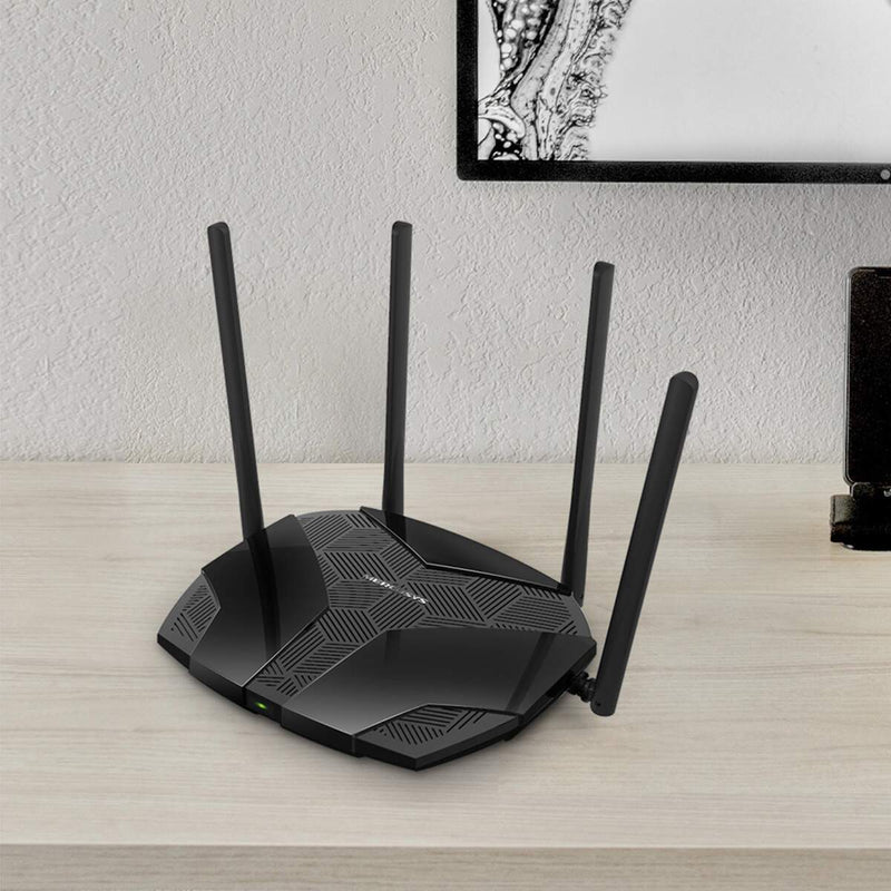 Roteador Wireless Gigabit 10/100/1000 Wi-fi 6 Dual Band 2.4/5ghz  Ax1800 Mr70x Br Nacional