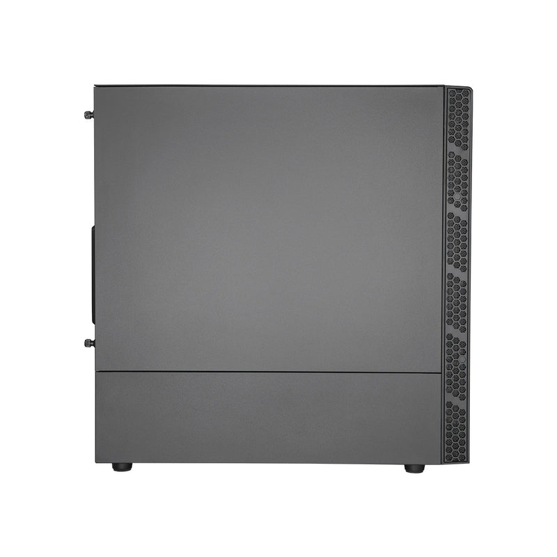 Gabinete Masterbox Mb400l - Micro-atx -  Painel Frontal Em Aço Escovado - Preto - Mcb-b400l-kn5n-s00