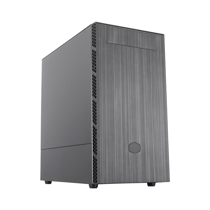 Gabinete Masterbox Mb400l - Micro-atx -  Painel Frontal Em Aço Escovado - Preto - Mcb-b400l-kn5n-s00