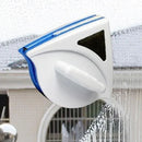 Limpador De Vidros Magnetico P/ Janelas Vidraças Cor:branco