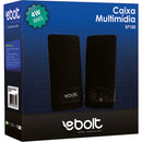 Caixa Mult Sp100 2x2w Rms Usb Ebolt