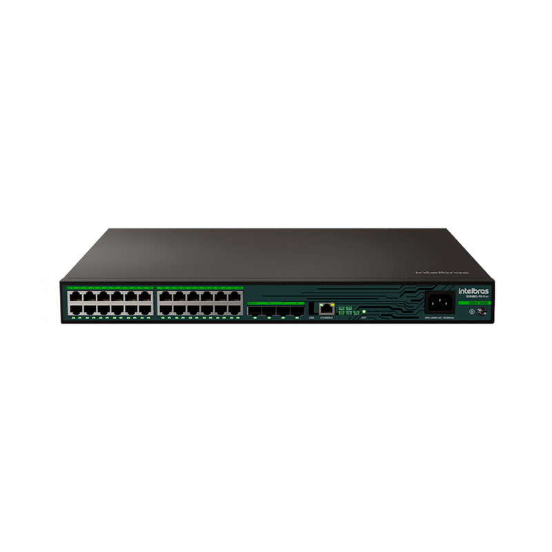 Switch Gerenciavel Layer 3 De 24 Portas Gigabit Poe E 4 Sfp+ S3028g-pb Max 4760078