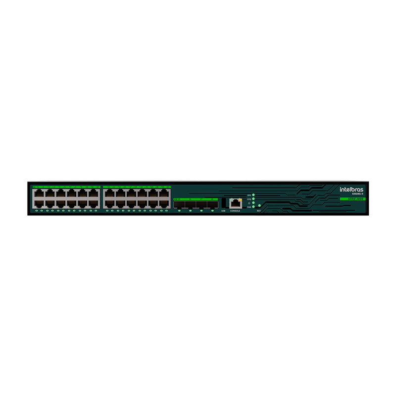 Switch Gerenciavel Layer 3 De 24 Portas Gigabit 4 Sfp+ S3028g-b 4760080