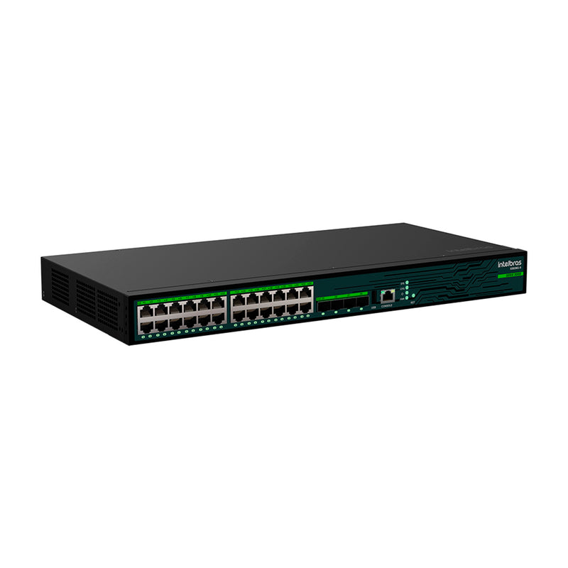 Switch Gerenciavel Layer 3 De 24 Portas Gigabit 4 Sfp+ S3028g-b 4760080