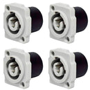 Conector De Ac-out Painel Wc 1833 Out P Gy Pgy Azul Wireconex 04 Unidades