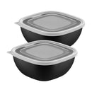 Jogo De Potes Tramontina Mixcolor 02 Peças 2l Preto
