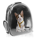 Mochila Pet Visão Panorâmica Passeios Astronauta Cor:azul
