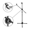 Suporte Boom Duplo P/ Microfone Dsm-01 Dolphin