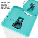 Kit Organizador Hermético Dubai Verde Tiffany 5 Litros