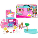Barbie Family Chelsea Trailer De Camping 2 Em 1