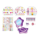Maquiagem E Beleza Infantil Fashion Unha Mania Maleta 14 Peças Kit