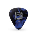 Palheta Celulóide Azul Perolada Pesada D Addario 1CBUP6-10