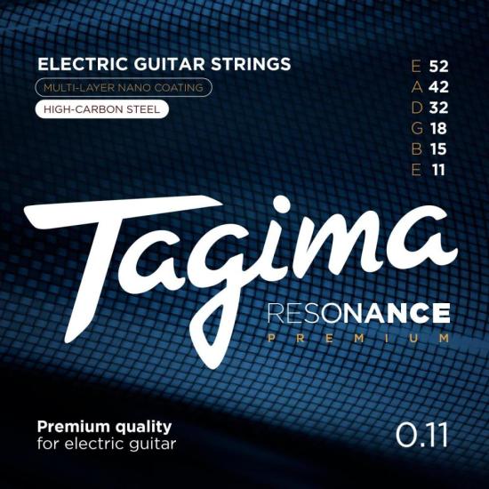 Encordoamento Para Guitarra .011-.052 Resonance Premium Tagima