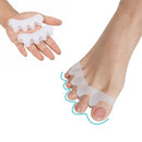 Par Separador De Dedos De Silicone Para Calos E Joanete