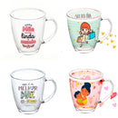 Caneca De Vidro Estampa Dia Das Mães Presente Personalizado