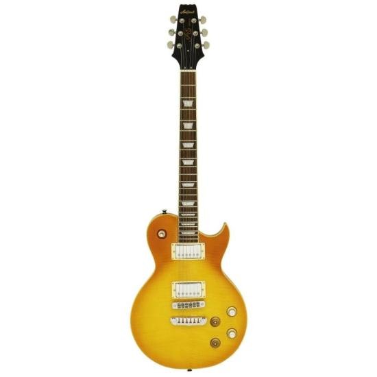 Guitarra Aria Pro II PE-350PG Aged Lemon Drop