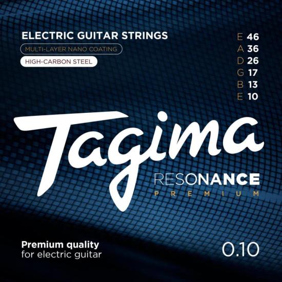 Encordoamento Para Guitarra .010-.046 Resonance Premium Tagima