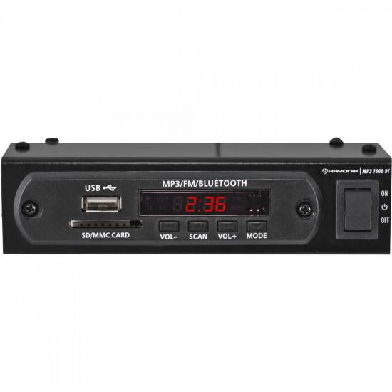 Módulo Pré Amplificador Hayonik MP3 1000BT C/ FM/USB/MP3/Bluetooth