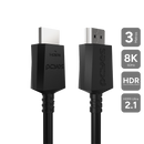Cabo Hdmi Pcyes Ultra 2.1 8k/60hz - 4k/144hz - 3 Metros - Phu21-3