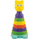 Brinquedo Educativo Amiguinho Urso Com Anéis Coloridos