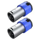 Conector Xlr Macho Metal Low Profile Wc 2033 Wireconex 02 Un