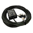 Medusa Multicabo 08 Vias Xlr / Xlr 15 Metros Wireconex