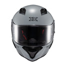 Capacete Texx Fechado Hunter Solido Nardo Grey Brilho 56