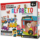 Quebra-cabeça Madeira Trenzinho Do Alfabeto 34 Pcs