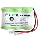 Bateria Telefone Sem Fio Fx107u 3,6v 400mah Flex