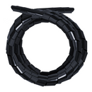 ORGANIZADOR DE FIOS E CABOS ESPIRAL AQUÁRIO 12MM X 2M – PRETO