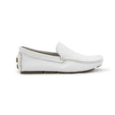 Mocassim Youth Couro Floater Branco - YTH16007BRAN