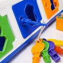 Brinquedo Educativo Caixa Encaixa Letras E Números