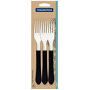 Talher Garfo De Mesa Leme 3 Peças Inox Com Cabo