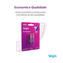 Pilha Recarregável Aaa 900mah Elgin