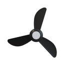 Ventilador De Teto Mistral Led 18w 3p Bivolt Preto Ventisol