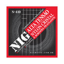 Encordoamento Violão Nylon Tensão Alta NIG Cristal N410