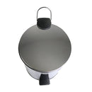 Lixeira de Inox com Pedal Veron 5 Litros