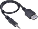 Cabo P2 3 Vias X Usb Fêmea 30 Cm Ps2 - Usbf-30