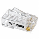 Conector Rj45 Cat6a Macho Linha Metal Wc 2908  Wireconex