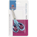Tesoura Escolar Azul 4’’ Com Cabos Soft Touch