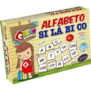 Brinquedo Pedagógico Madeira Alfabeto Silábico 150 Peças