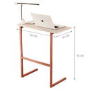 Mesa De Apoio Para Notebook Industrial Pérola Bronze