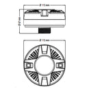 Driver 25mm 40w Rms 8 Ohms - Atk 45mh2580b-8 - Médios E Agudos