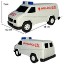 Carrinho De Brinquedo Bombeiro Polícia Ambulância Resgate