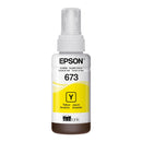 Refil de Tinta Epson T673 Amarelo 70ml - T673420-AL